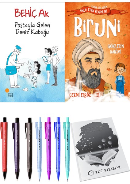 Postayla Gelen Deniz Kabuğu ve Biruni Göklerin Hakimi + Hediyeli
