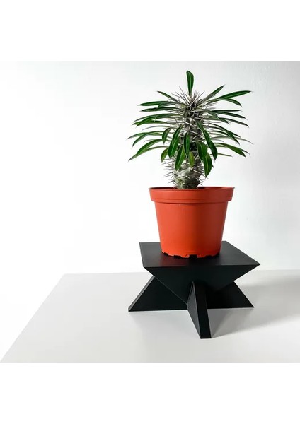 Geometrik Tasarımlı Dekoratif Stand