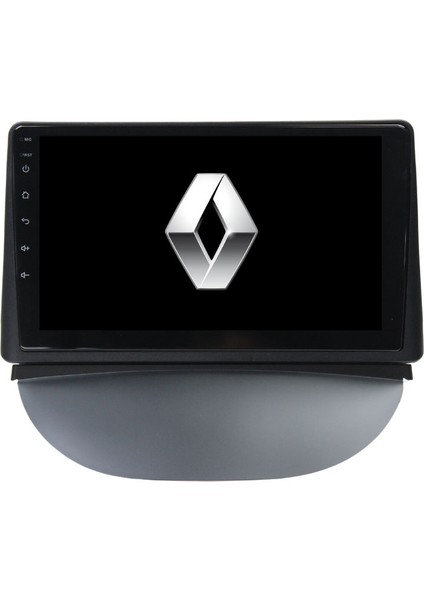 Renault Symbol Araç Multimedya Android Ekran Carplay Double Teyp 2+32 9" 02-12 Black