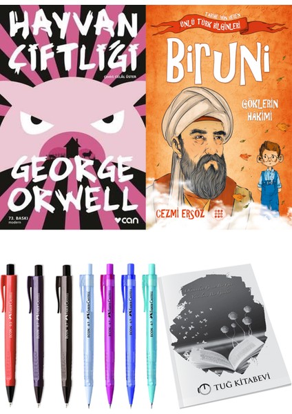 Hayvan Çiftliği ve Biruni Göklerin Hakimi + Hediyeli