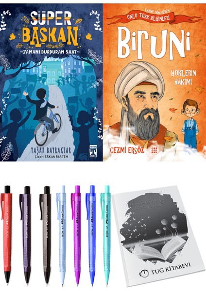 Süper Başkan Zamanı Durduran Saat ve Biruni Göklerin Hakimi + Hediyeli