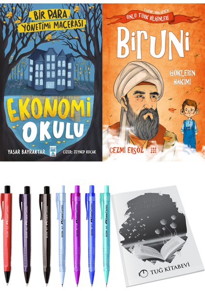 Ekonomi Okulu Bir Para Yönetimi Macerası ve Biruni Göklerin Hakimi + Hediyeli