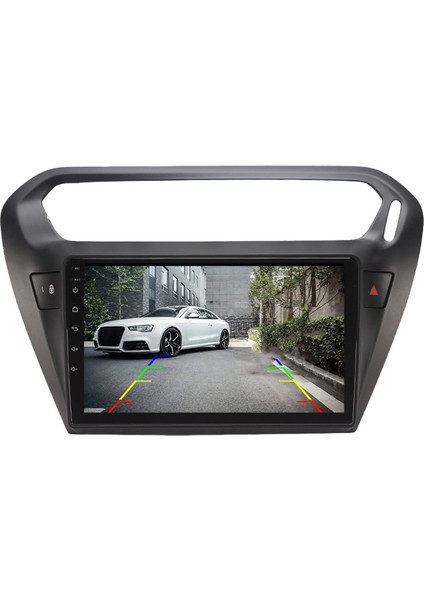 Peugeot 301 Araç Multimedya Android Ekran Carplay Navigasyon Double Teyp 2+32 9" 12-20 Black