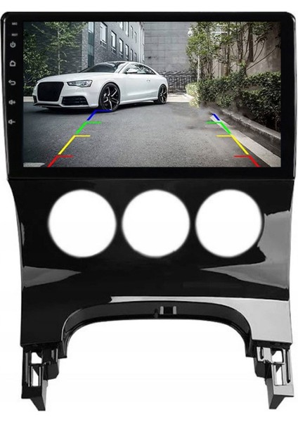 Peugeot 3008 Araç Multimedya Android Ekran Carplay Double Teyp 2+32 9" 09-15 P.black