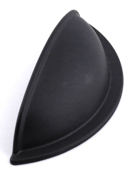 Mobilya Mutfak Dolabı Çekmece Dolap Kulpları Kulpu Kulb Midye Çanak Tas 64 mm Düğme Siyah fırsatları