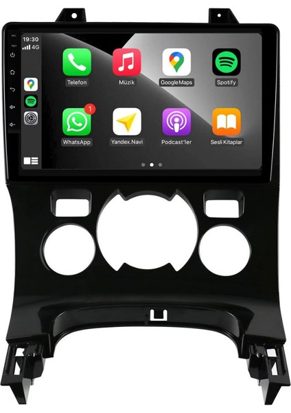 Peugeot 3008 - 5008 Araç Multimedya Android Ekran Carplay Double Teyp 2+32 9" 10-16 P.black