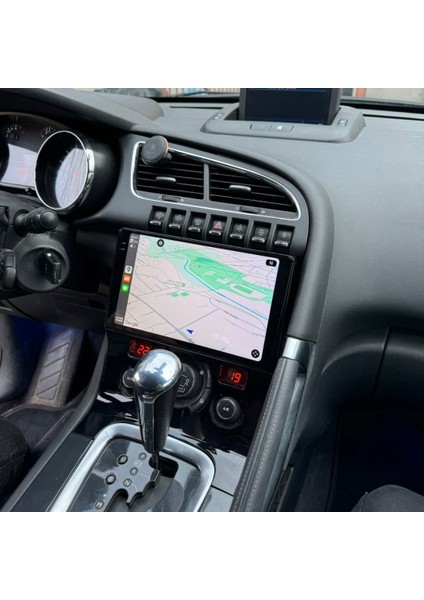 Peugeot 3008 - 5008 Araç Multimedya Android Ekran Carplay Double Teyp 2+32 9" 10-16 P.black