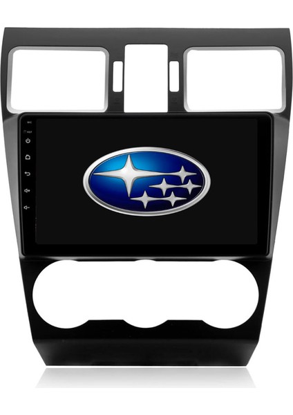 Subaru Forester Araç Multimedya Android Ekran Carplay Double Teyp 2+32 9" 12-15 Black