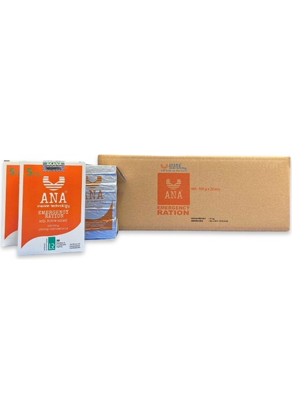 Ana Acil Durum Gıdası 20 Paket x 500 gr