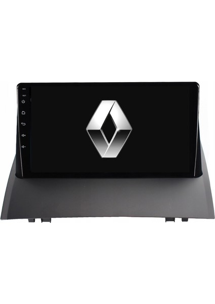 Renault Megane 2 Araç Multimedya Android Ekran Carplay Double Teyp 2+32 9" 04-08 Black