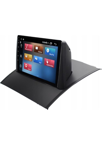 Renault Megane 2 Araç Multimedya Android Ekran Carplay Double Teyp 2+32 9" 04-08 Black