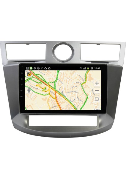 Chrysler Sebring Araç Multimedya Android Ekran Carplay Double Teyp 4+64 9" 07-10 Silver