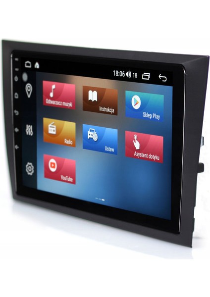 Volkswagen Golf 6 Araç Multimedya Android Ekran Carplay Double Teyp 2+32 9" 10-12 Black