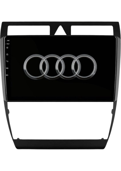 Audi A6 Araç Multimedya Android Ekran Carplay Navigasyon Cihazı Double Teyp 4+64 9" 97-05 Black