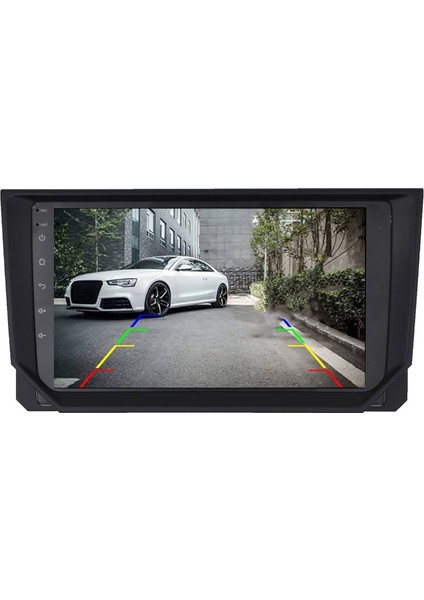 Seat Ibiza Araç Multimedya Android Ekran Carplay Navigasyon Double Teyp 2+32 9" 18-20 Black