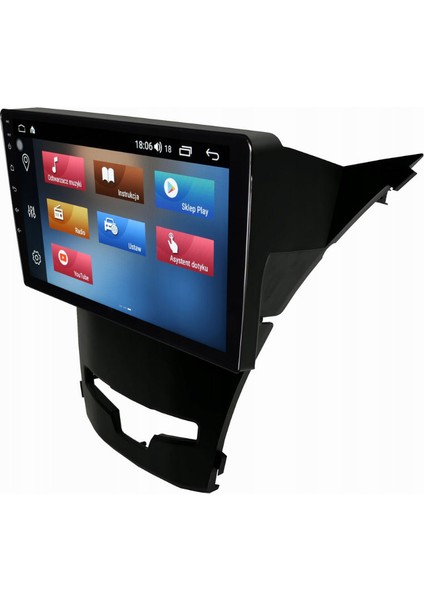 Ssangyong Korando Araç Multimedya Android Ekran Carplay Double Teyp 2+32 9" 13-15 Black