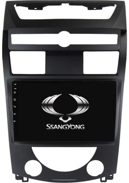 Ssangyong Rexton Araç Multimedya Android Ekran Carplay Double Teyp 2+32 9" 08-13 Black