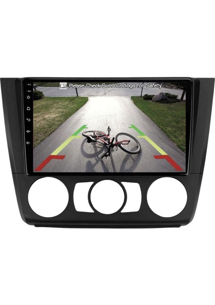 Bmw E87 Araç Multimedya Android Ekran Carplay Double Teyp 4+64 9" 07-11 Analog Black