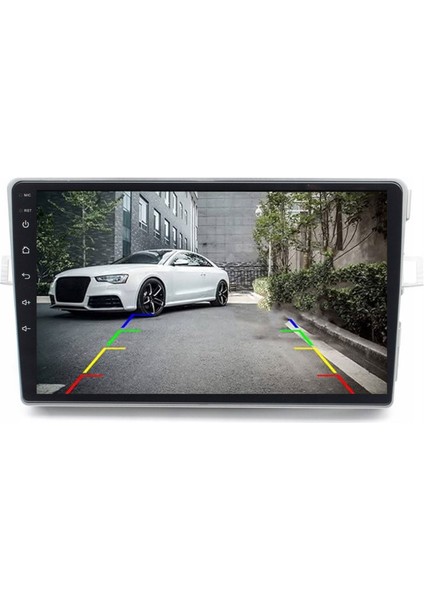 Toyota Verso Araç Multimedya Android Ekran Carplay Navigasyon Double Teyp 2+32 9" 09-17 Silver