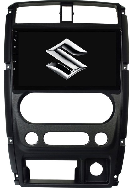 Suzuki Jimny Araç Multimedya Android Ekran Carplay Navigasyon Double Teyp 2+32 9" 06-17 Black