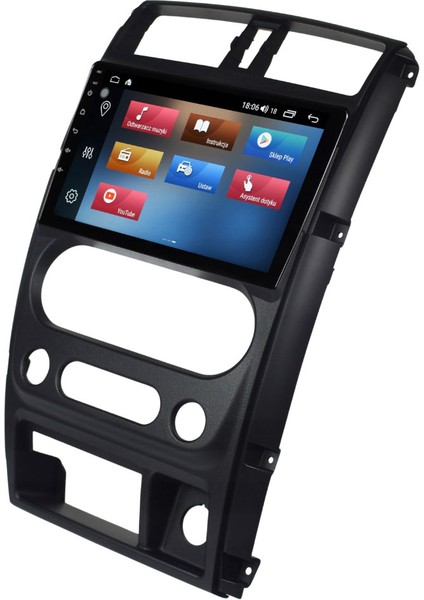 Suzuki Jimny Araç Multimedya Android Ekran Carplay Navigasyon Double Teyp 2+32 9" 06-17 Black
