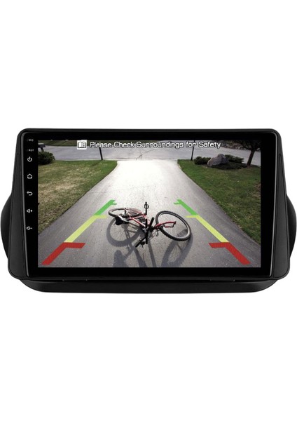 Fiat Fiorino Araç Multimedya Android Ekran Carplay Navigasyon Double Teyp 4+64 9" 08-12 Black