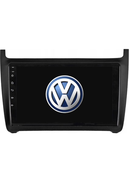 Volkswagen Polo 7 Araç Multimedya Android Ekran Carplay Double Teyp 2+32 9" 10-20 Black