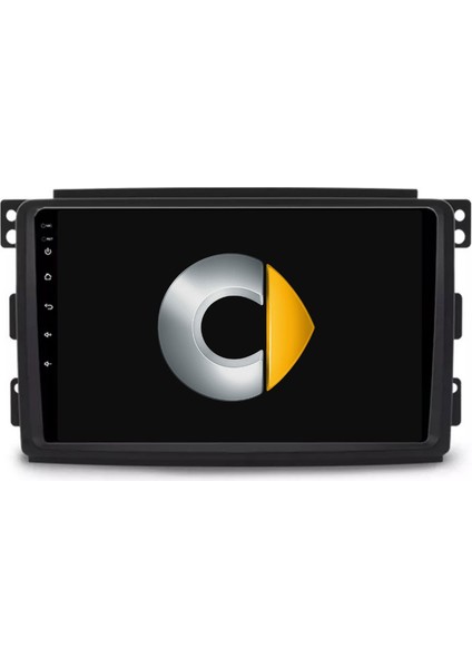 Smart Fortwo - Forfour Araç Multimedya Android Ekran Carplay Double Teyp 2+32 9" 04-10 Black