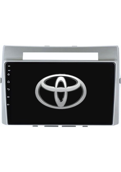 Toyota Verso Araç Multimedya Android Ekran Carplay Navigasyon Double Teyp 2+32 9" 04-09 Silver