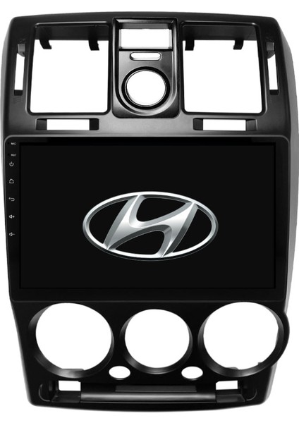 Hyundai Getz Araç Multimedya Android Ekran Carplay Navigasyon Double Teyp 4+64 9" 02-11 Black