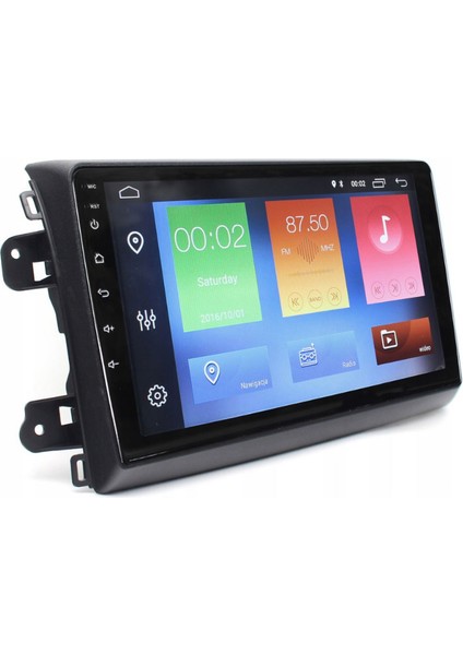 Fiat Ducato Araç Multimedya Android Ekran Carplay Navigasyon Double Teyp 4+64 9" 20-24 Black