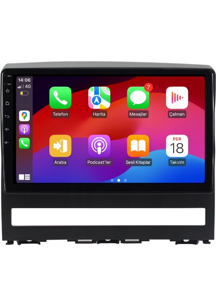 Fiat Albea Araç Multimedya Android Ekran Carplay Navigasyon Double Teyp 4+64 9" 05-12 Black modelleri