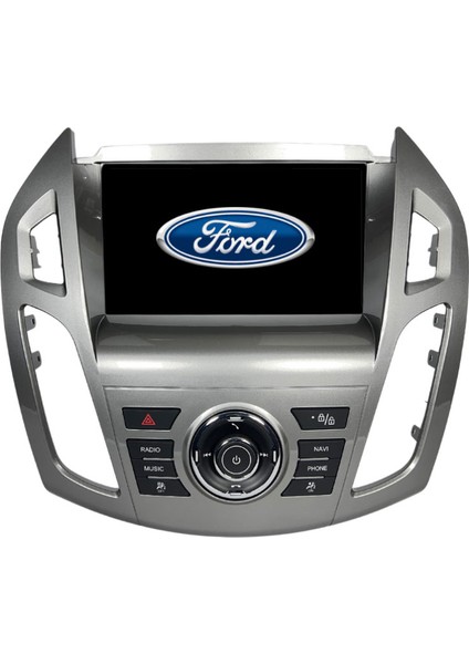 Ford Tourneo Connect Araç Multimedya Android Ekran Carplay Double Teyp 4+64 9" 13-16 Silver