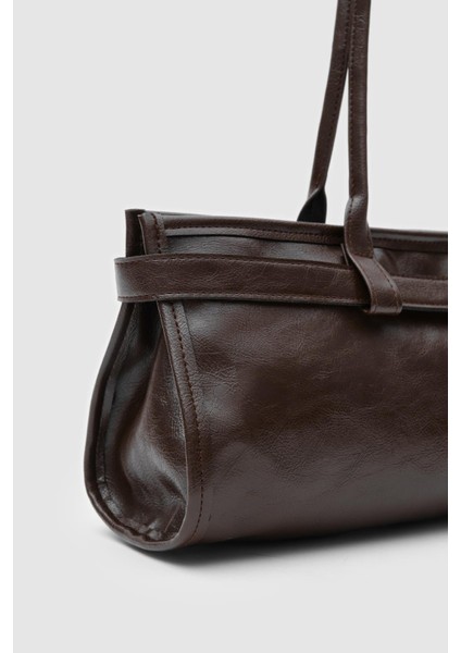 Kadın Enjoy Baget Çanta Kahve fırsatları