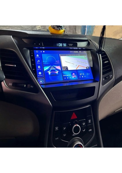 Hyundai Elantra Araç Multimedya Android Ekran Carplay Double Teyp 4+64 9" 14-15 Black