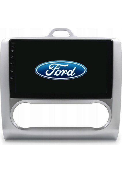 Ford Focus 2 Araç Multimedya Android Ekran Carplay Double Teyp 4+64 9" 05-11 Dijital Silver