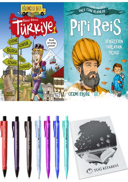 Güzel Ülkem Türkiye 1 ve Piri Reis Denizlerin Parlayan Yıldızı + Hediyeli