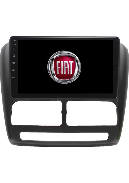Fiat Doblo Araç Multimedya Android Ekran Carplay Navigasyon Double Teyp 4+64 9" 10-15 Black