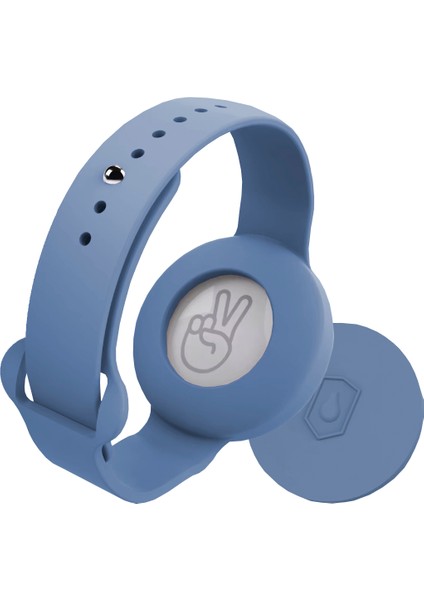 Buff Tagsafe Çocuk Bileklik Silikon Airtag Kılıf Blue modelleri