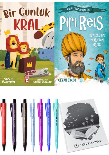 Bir Günlük Kral ve Piri Reis Denizlerin Parlayan Yıldızı + Hediyeli