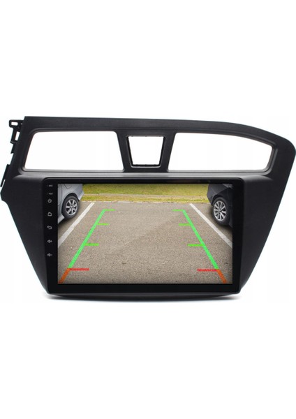 Hyundai I20 Araç Multimedya Android Ekran Carplay Navigasyon Double Teyp 4+64 9" 14-18 Black