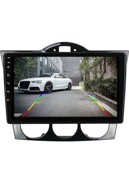 Mazda Rx-8 Araç Multimedya Android Ekran Carplay Navigasyon Double Teyp 4+64 9" 05-08 Black