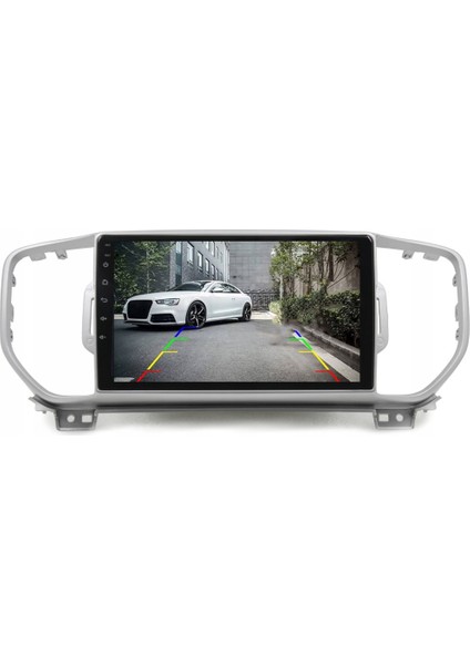 Kia Sportage Araç Multimedya Android Ekran Carplay Navigasyon Double Teyp 4+64 9" 16-18 Silver
