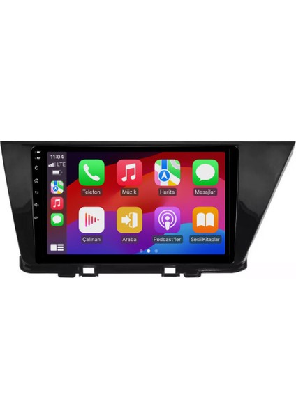 Kia Niro Araç Multimedya Android Ekran Carplay Navigasyon Double Teyp 4+64 9" 16-20 Black