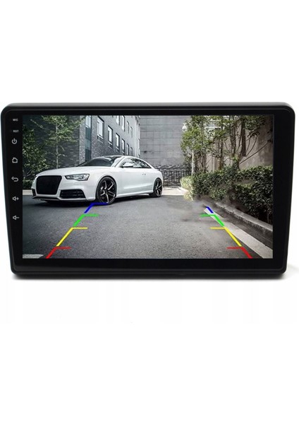 Mercedes C Class W203 Araç Multimedya Android Ekran Carplay Double Teyp 4+64 9" 00-04 Black