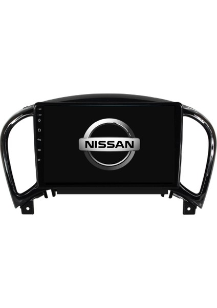Nissan Juke Araç Multimedya Android Ekran Carplay Double Teyp Navigasyon 4+64 9" 11-19 P.black