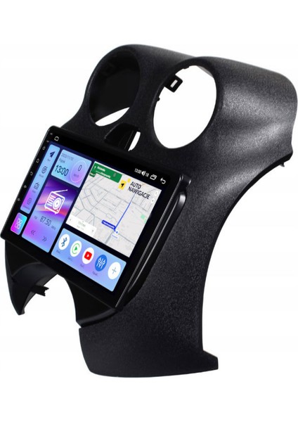 Nissan Micra Araç Multimedya Android Ekran Carplay Navigasyon Double Teyp 4+64 9" 11-13 Black