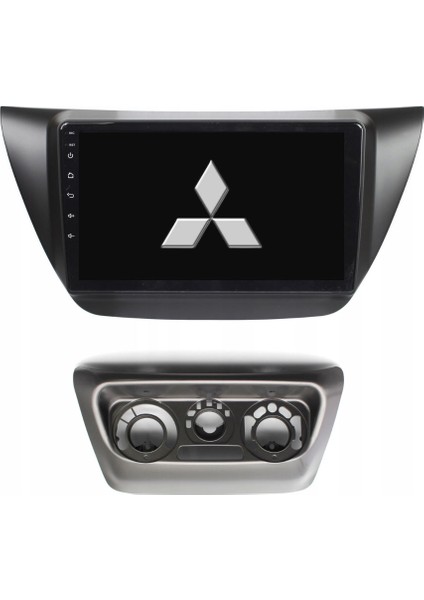 Mitsubishi Lancer Araç Multimedya Android Ekran Carplay Double Teyp 4+64 9" 04-08 Black