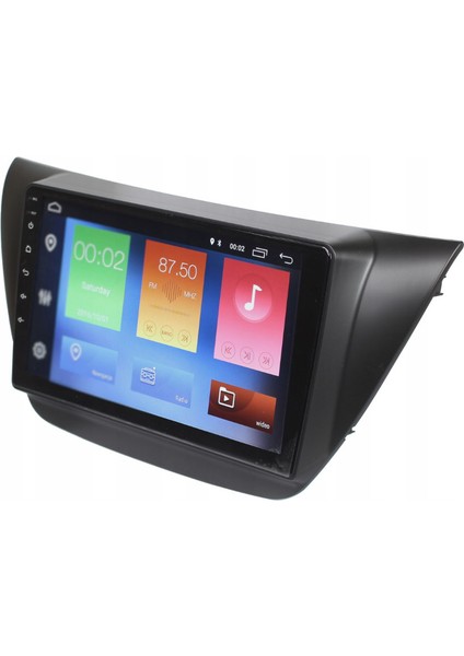 Mitsubishi Lancer Araç Multimedya Android Ekran Carplay Double Teyp 4+64 9" 04-08 Black