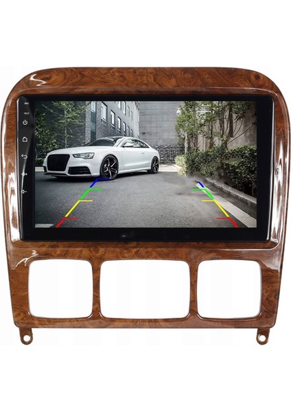 Mercedes S Class Araç Multimedya Android Ekran Carplay Double Teyp 4+64 9" 99-05 Maun